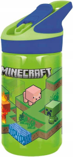 Veľká fľaša na vodu Minecraft 480 ml